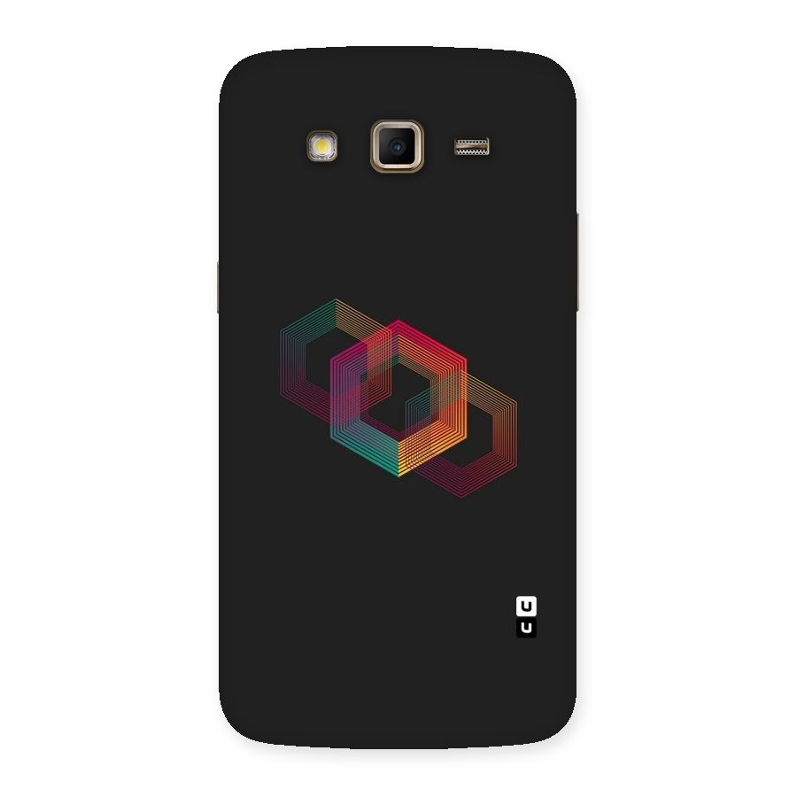 Tri-hexa Colours Back Case for Samsung Galaxy Grand 2