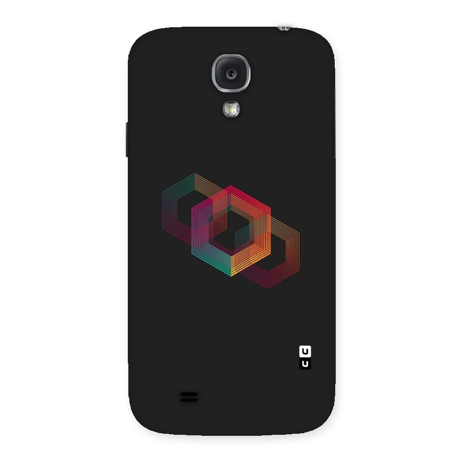 Tri-hexa Colours Back Case for Samsung Galaxy S4