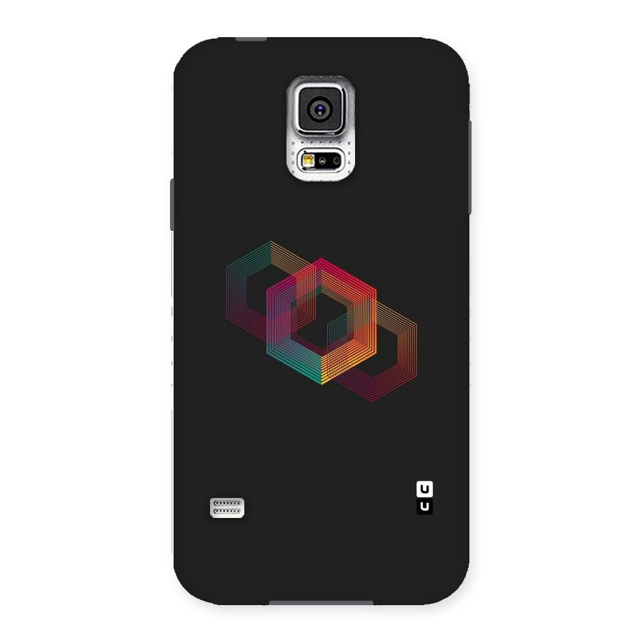 Tri-hexa Colours Back Case for Samsung Galaxy S5