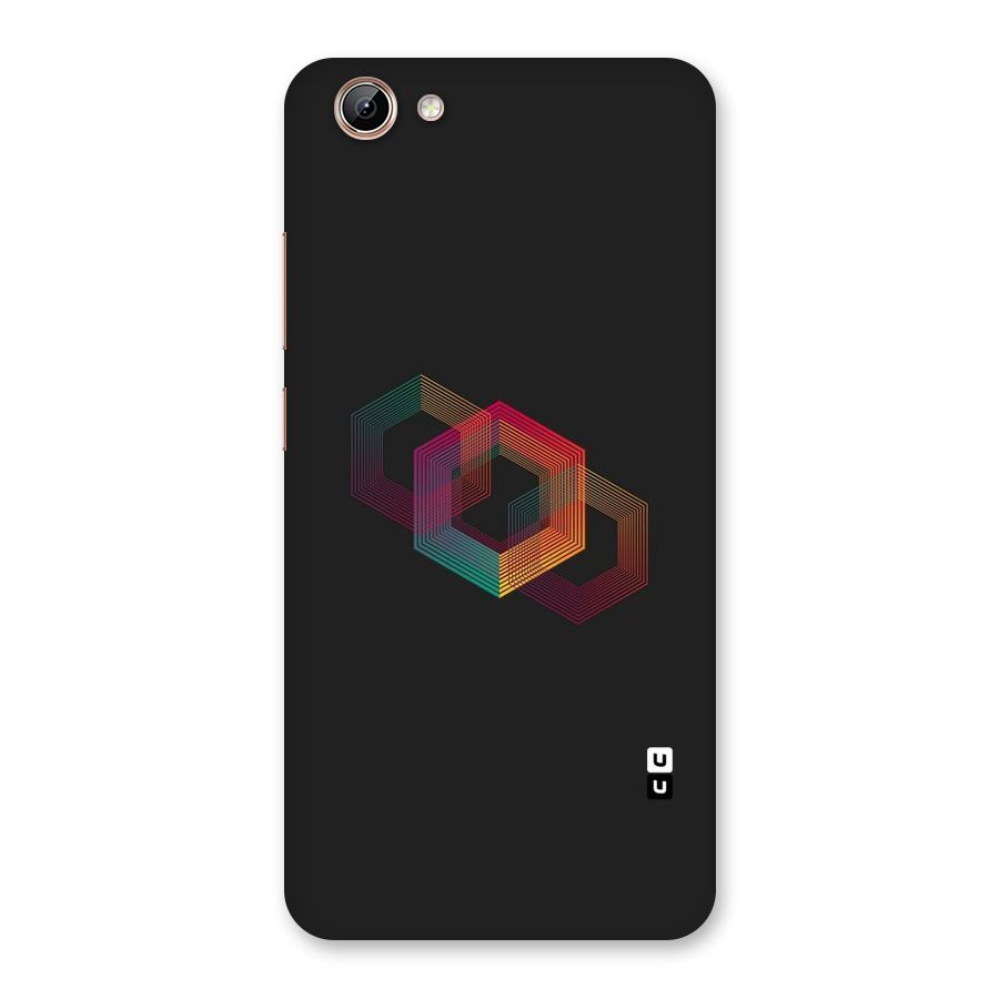 Tri-hexa Colours Back Case for Vivo Y71