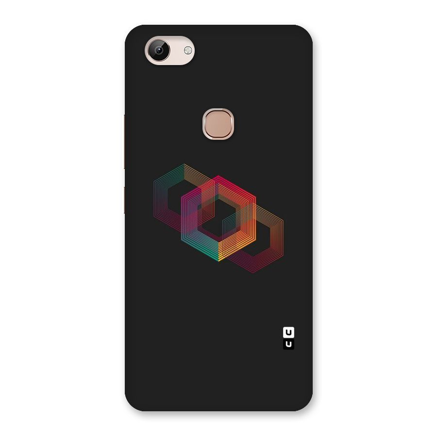 Tri-hexa Colours Back Case for Vivo Y83