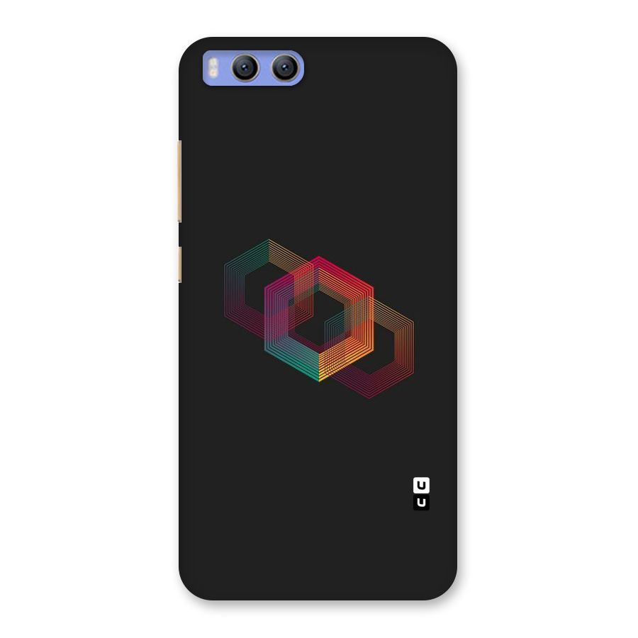 Tri-hexa Colours Back Case for Xiaomi Mi 6