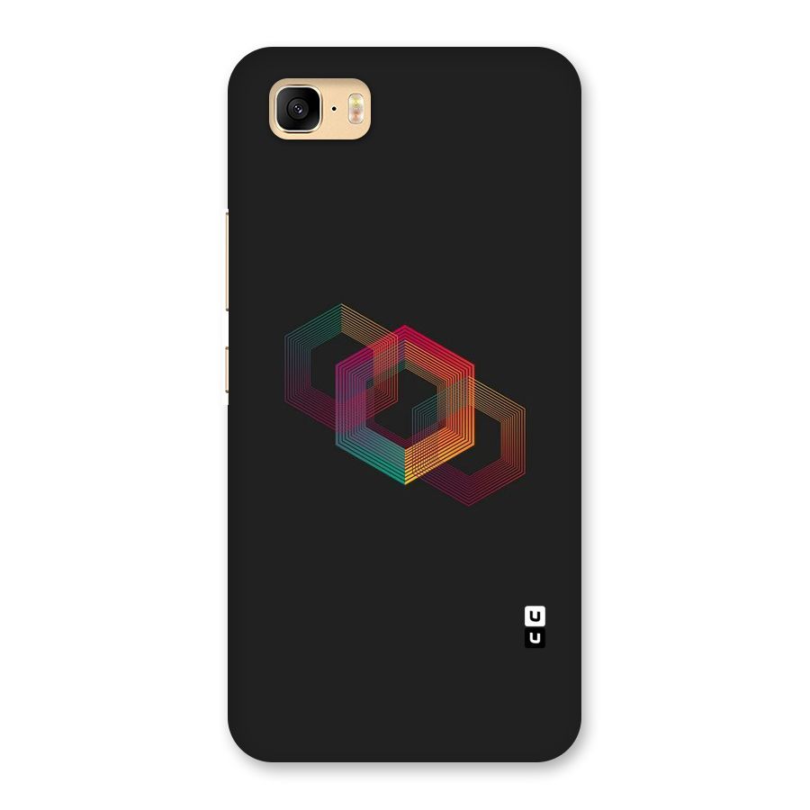 Tri-hexa Colours Back Case for Zenfone 3s Max