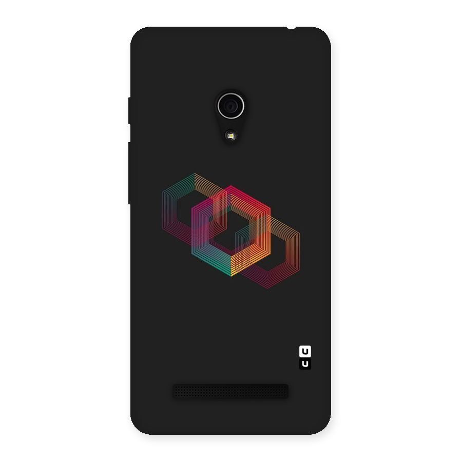Tri-hexa Colours Back Case for Zenfone 5