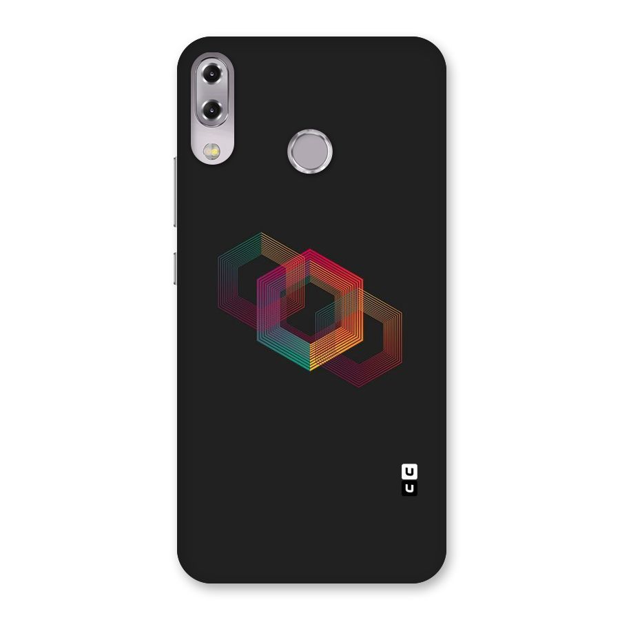 Tri-hexa Colours Back Case for Zenfone 5Z