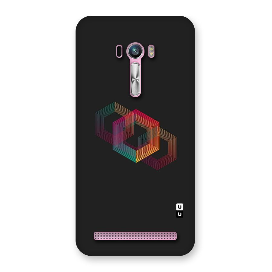 Tri-hexa Colours Back Case for Zenfone Selfie
