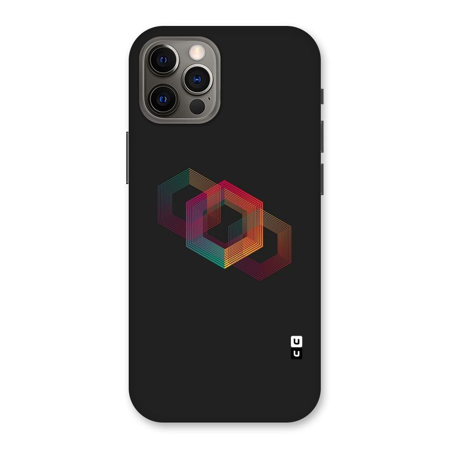 Tri-hexa Colours Back Case for iPhone 12 Pro