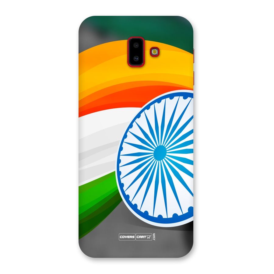 Tri Color Back Case for Galaxy J6 Plus