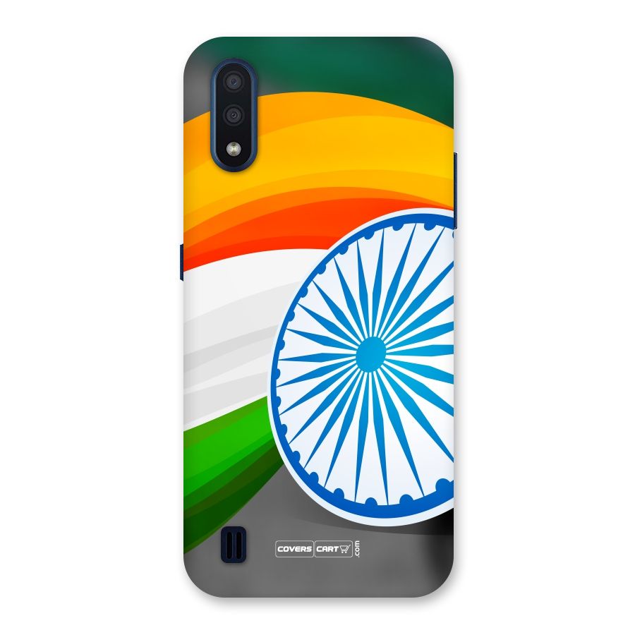 Tri Color Back Case for Galaxy M01