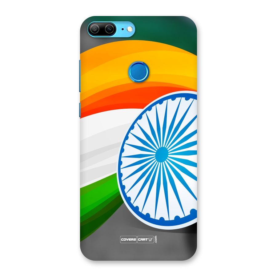 Tri Color Back Case for Honor 9 Lite