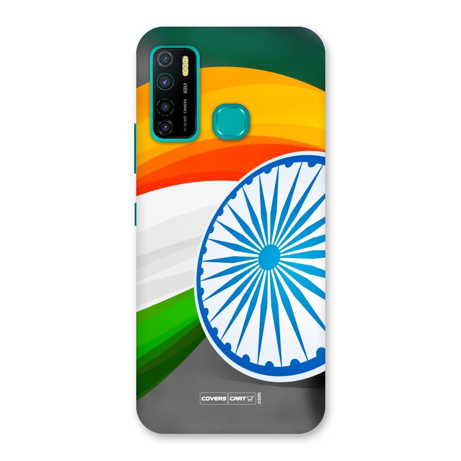 Tri Color Back Case for Infinix Hot 9 Pro
