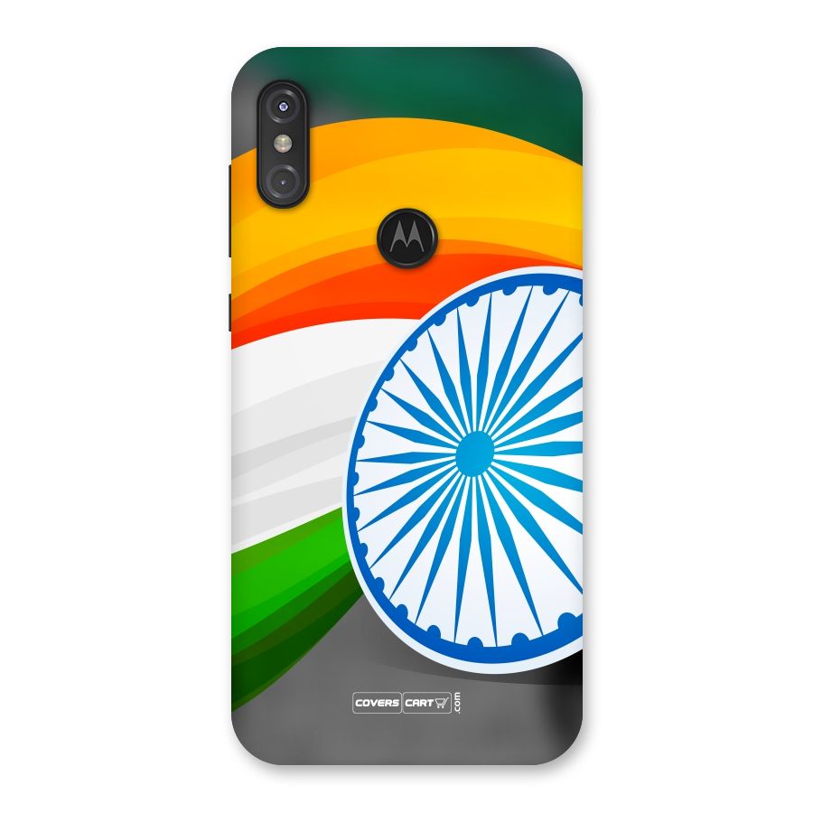 Tri Color Back Case for Motorola One Power