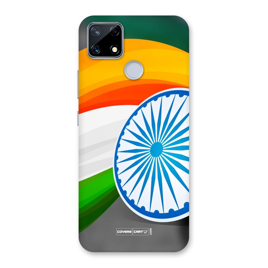 Tri Color Back Case for Realme Narzo 20