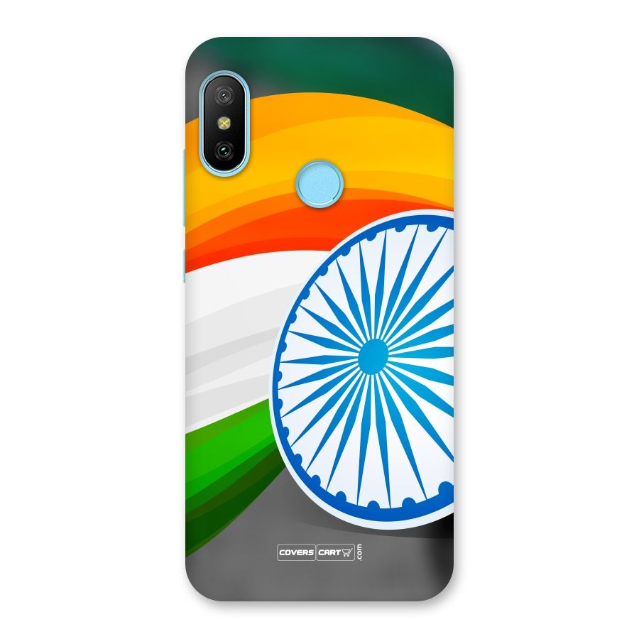 Tri Color Back Case for Redmi 6 Pro