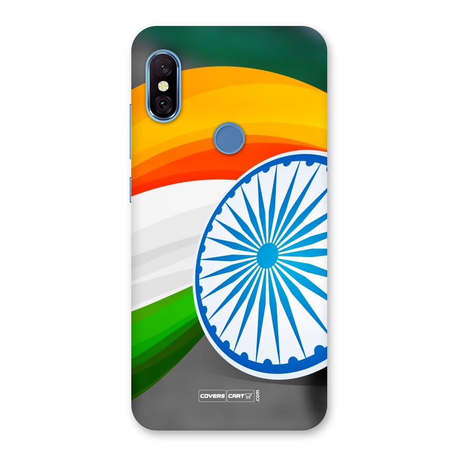 Tri Color Back Case for Redmi Note 6 Pro