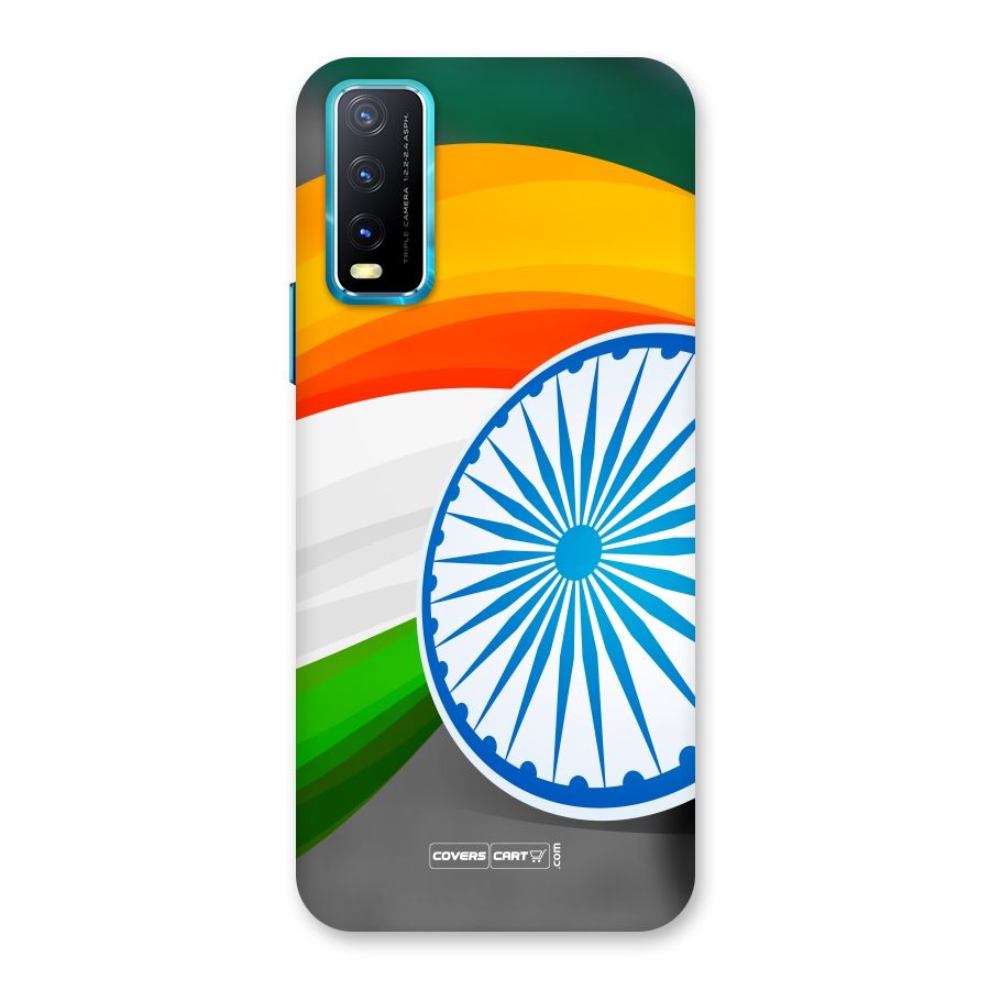 Tri Color Back Case for Vivo Y20A