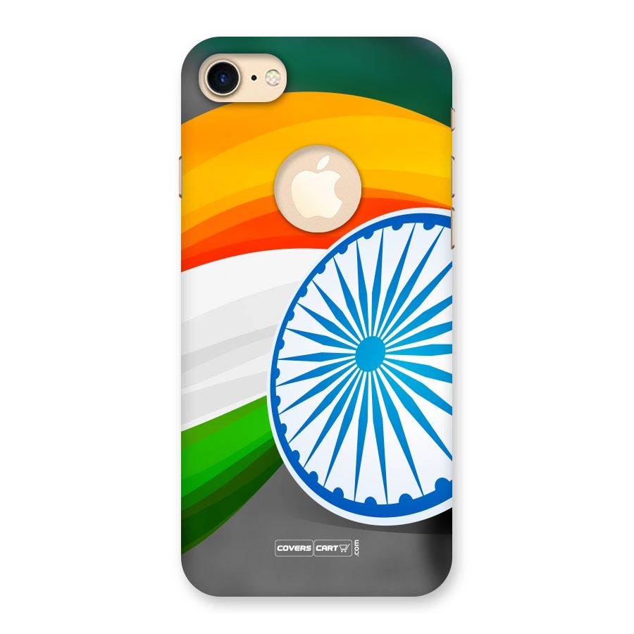 Tri Color Back Case for iPhone 7 Logo Cut