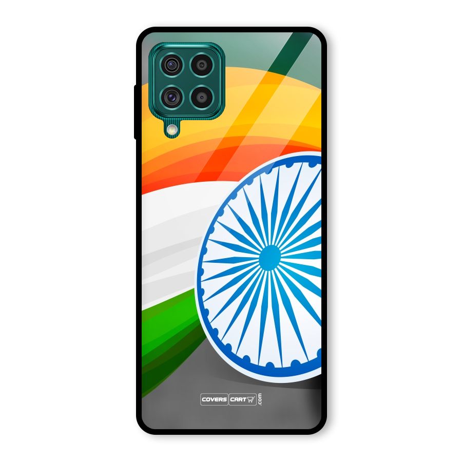 Tri Color Glass Back Case for Galaxy F62