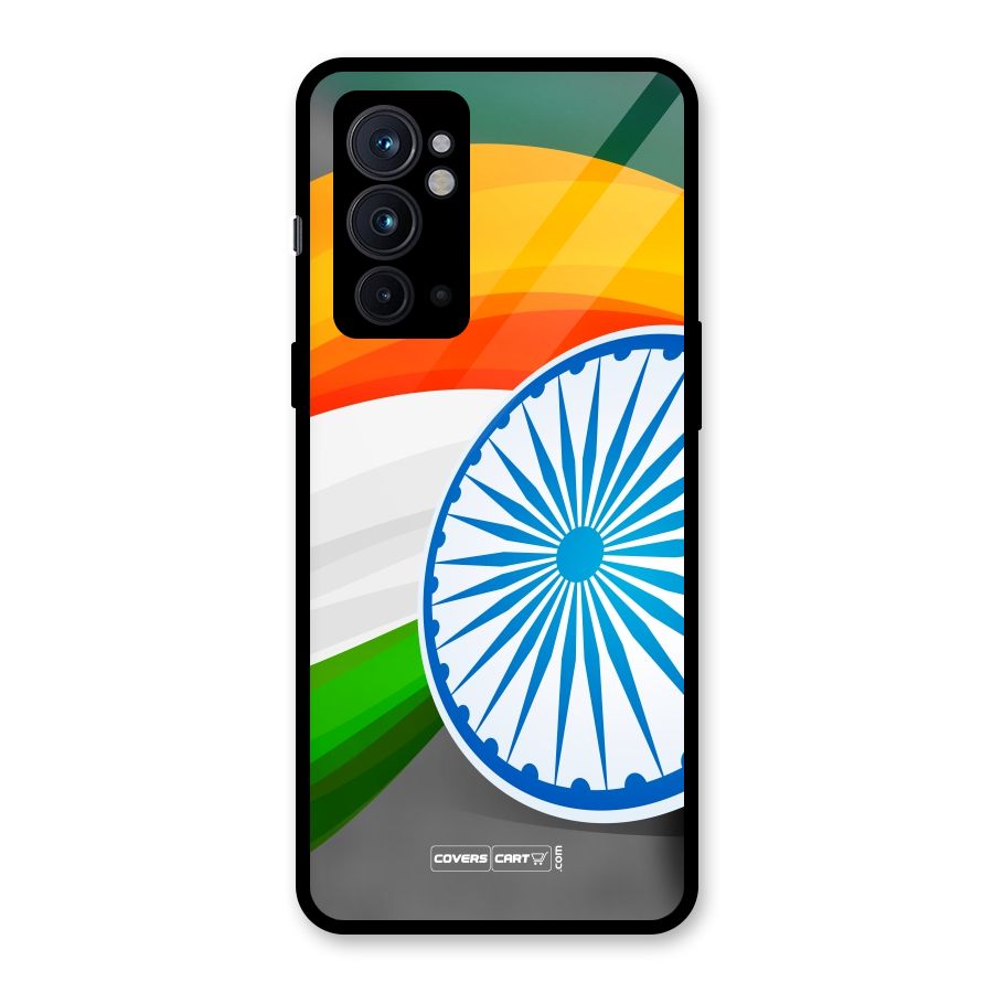 Tri Color Glass Back Case for OnePlus 9RT 5G