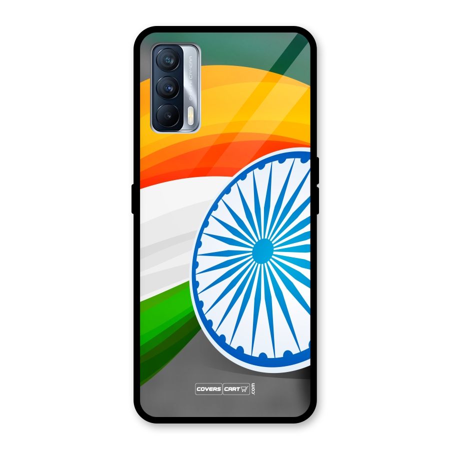 Tri Color Glass Back Case for Realme X7