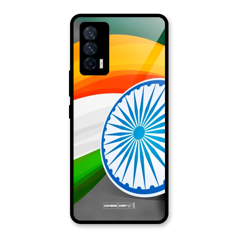 Tri Color Glass Back Case for Vivo iQOO 7 5G
