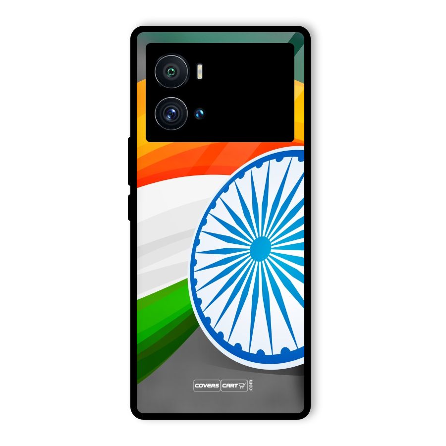 Tri Color Glass Back Case for Vivo iQOO 9 Pro