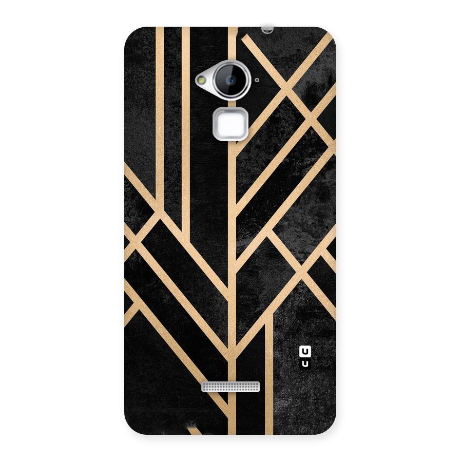 Tri Lines Gold Back Case for Coolpad Note 3