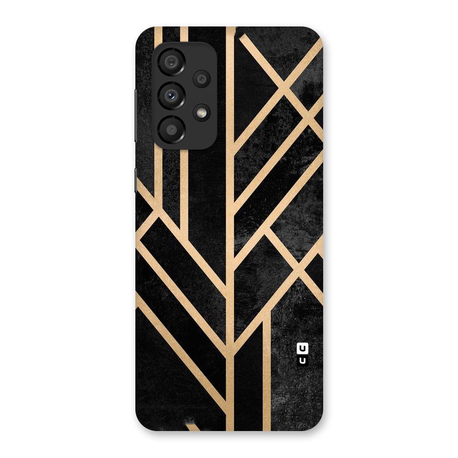 Tri Lines Gold Back Case for Galaxy A33 5G