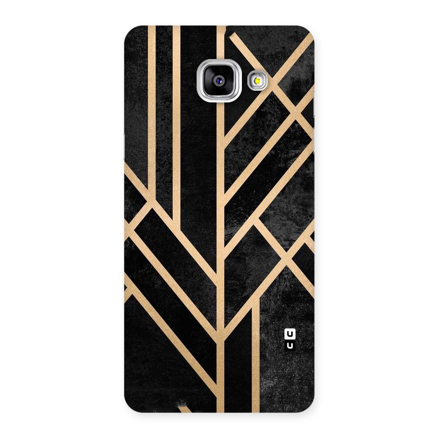 Tri Lines Gold Back Case for Galaxy A5 2016