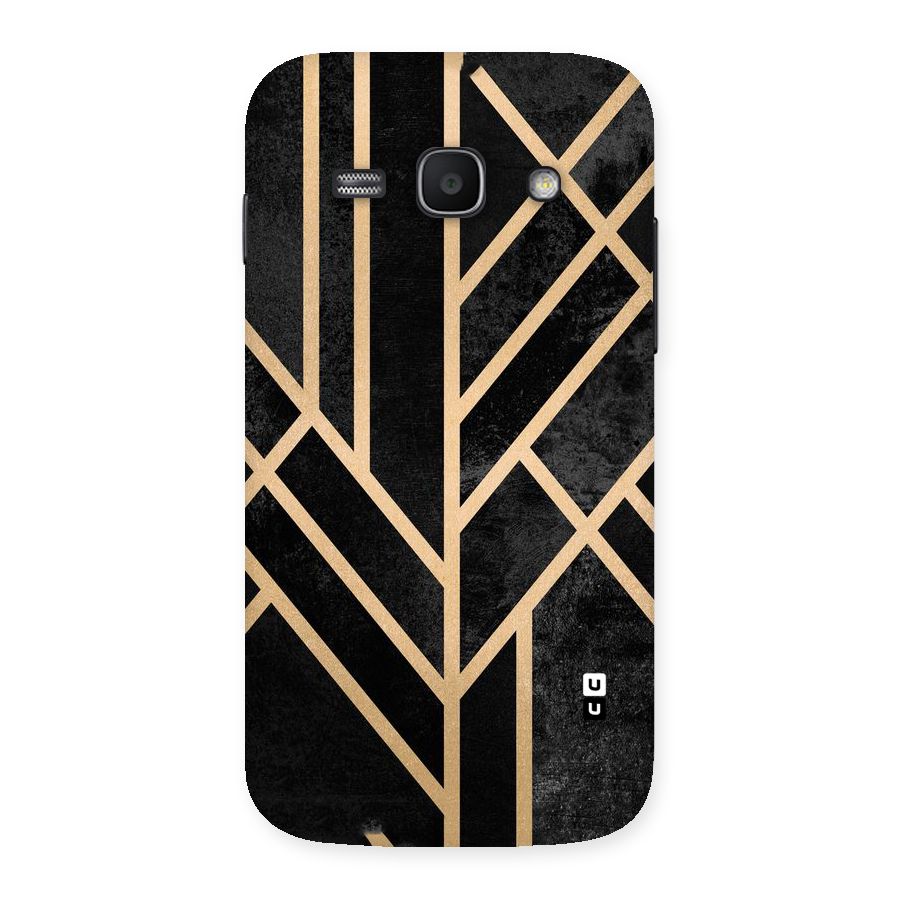 Tri Lines Gold Back Case for Galaxy Ace 3