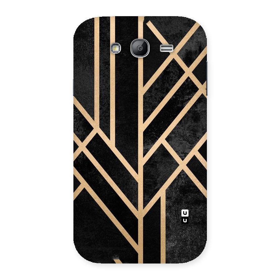 Tri Lines Gold Back Case for Galaxy Grand