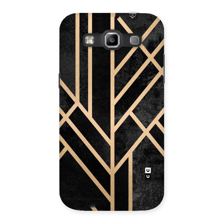Tri Lines Gold Back Case for Galaxy Grand Quattro