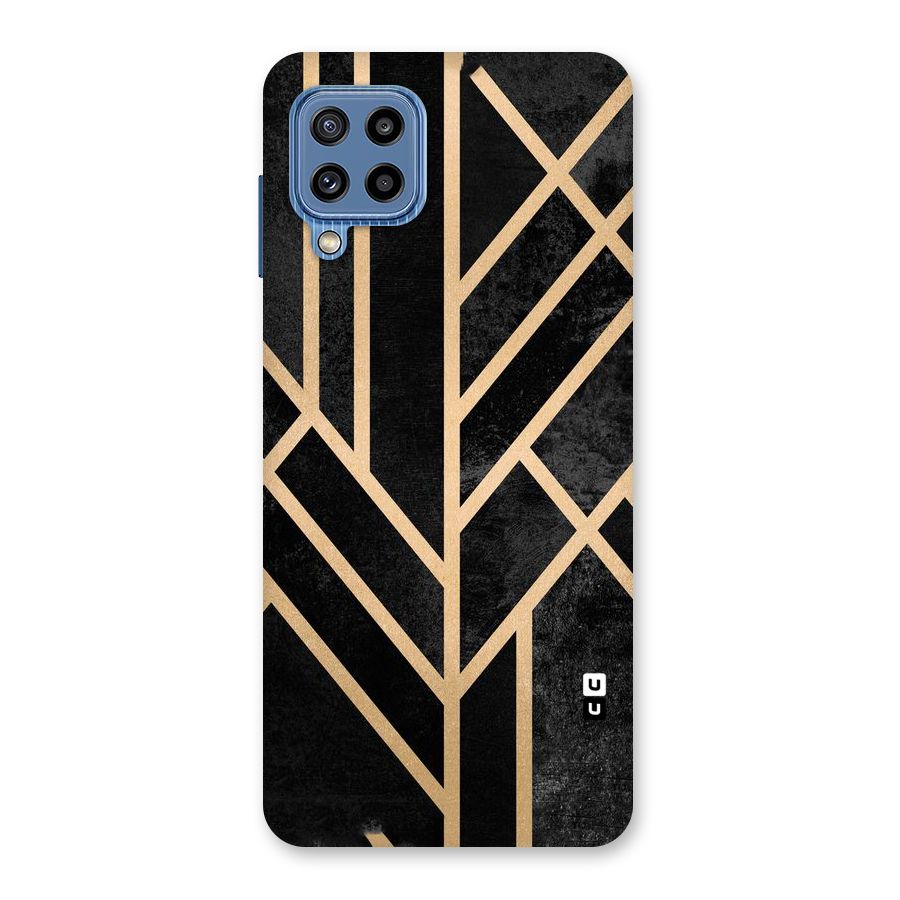 Tri Lines Gold Back Case for Galaxy M32
