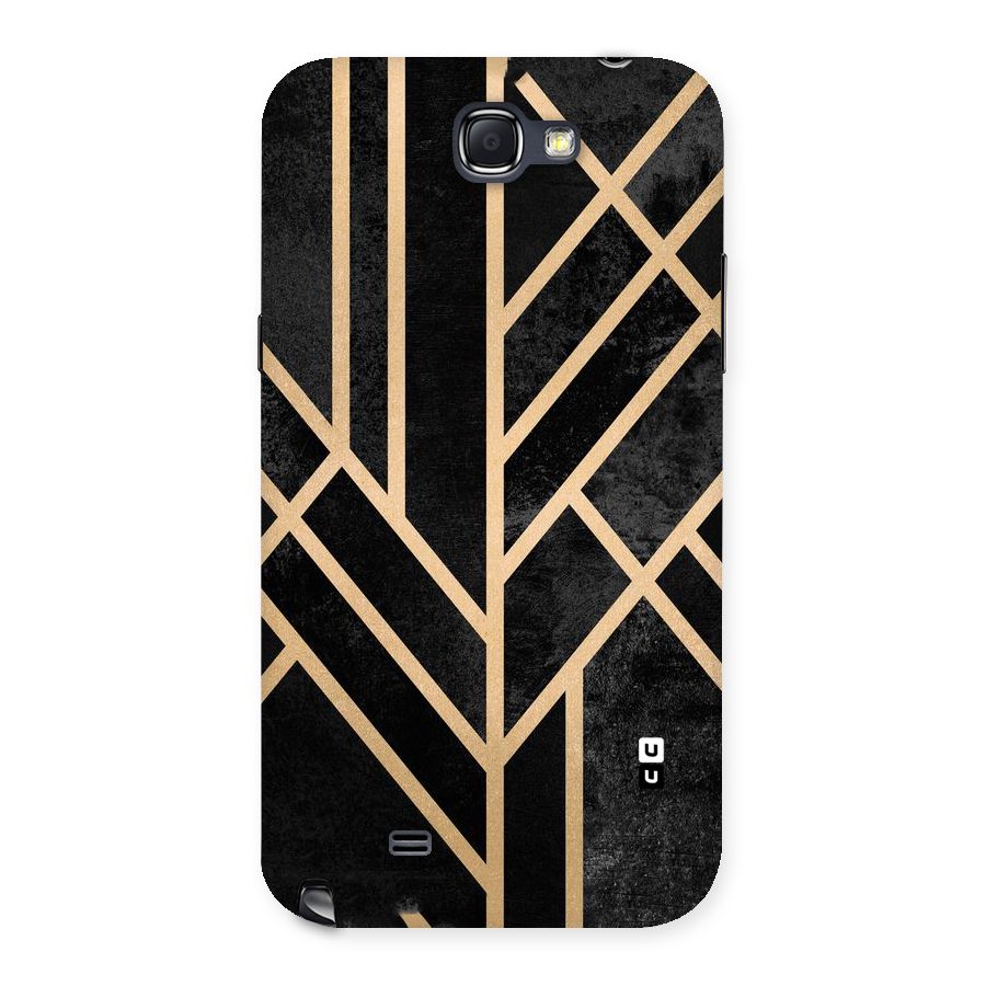 Tri Lines Gold Back Case for Galaxy Note 2