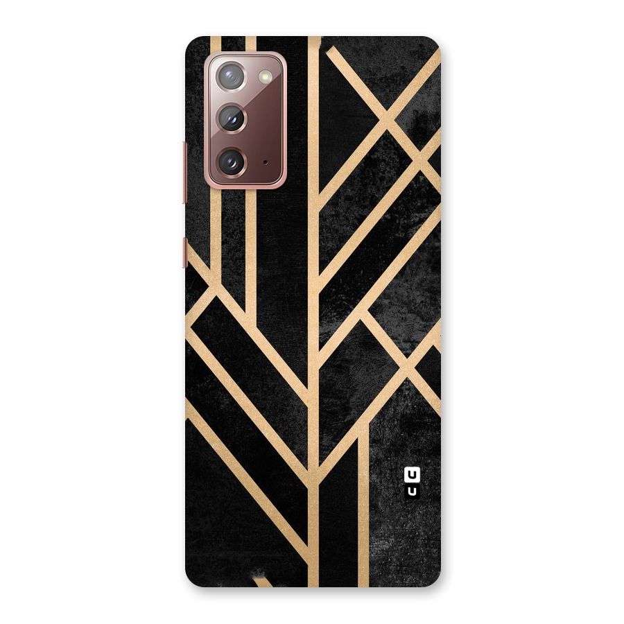 Tri Lines Gold Back Case for Galaxy Note 20
