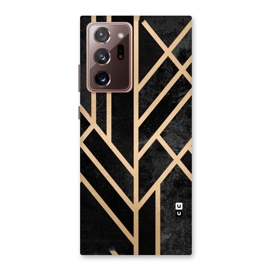 Tri Lines Gold Back Case for Galaxy Note 20 Ultra