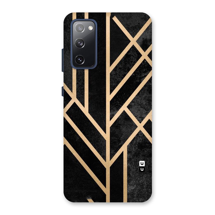 Tri Lines Gold Back Case for Galaxy S20 FE