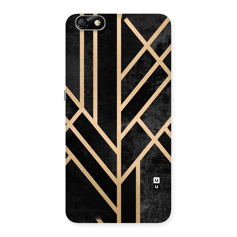 Tri Lines Gold Back Case for Honor 4X