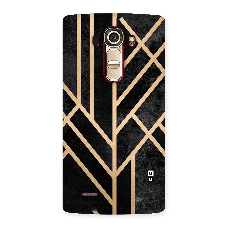 Tri Lines Gold Back Case for LG G4