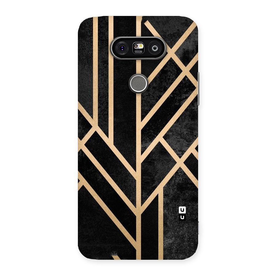 Tri Lines Gold Back Case for LG G5