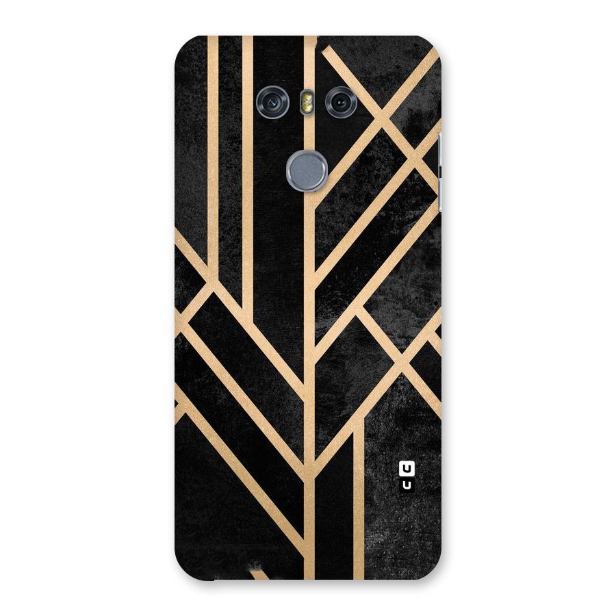 Tri Lines Gold Back Case for LG G6