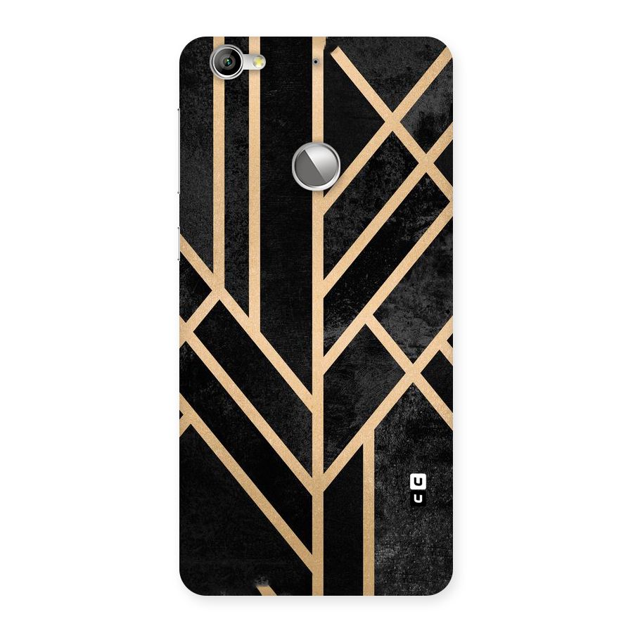Tri Lines Gold Back Case for LeTV Le 1s