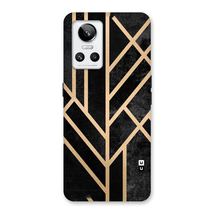 Tri Lines Gold Back Case for Realme GT Neo 3