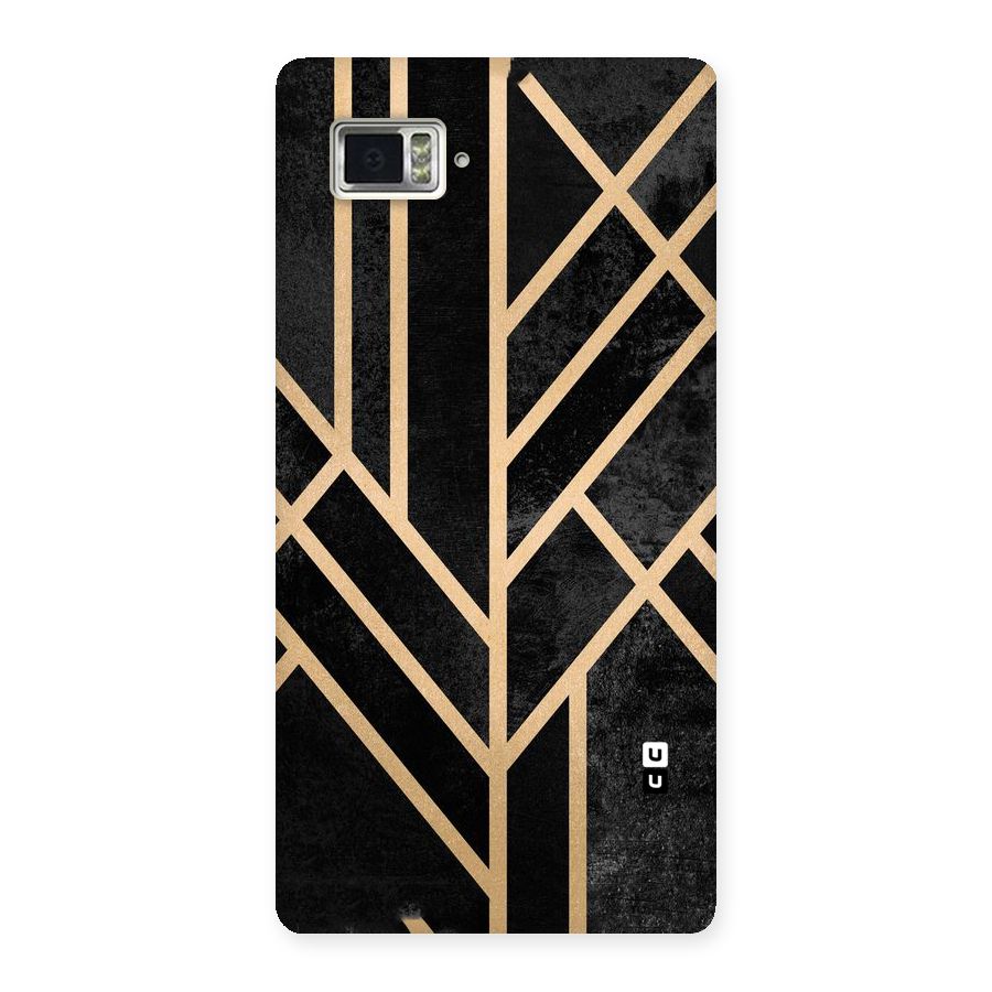 Tri Lines Gold Back Case for Vibe Z2 Pro K920