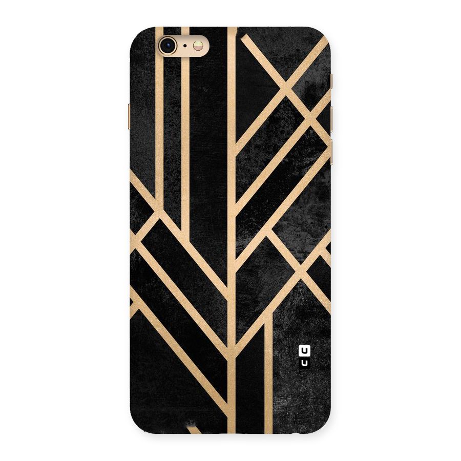 Tri Lines Gold Back Case for iPhone 6 Plus 6S Plus