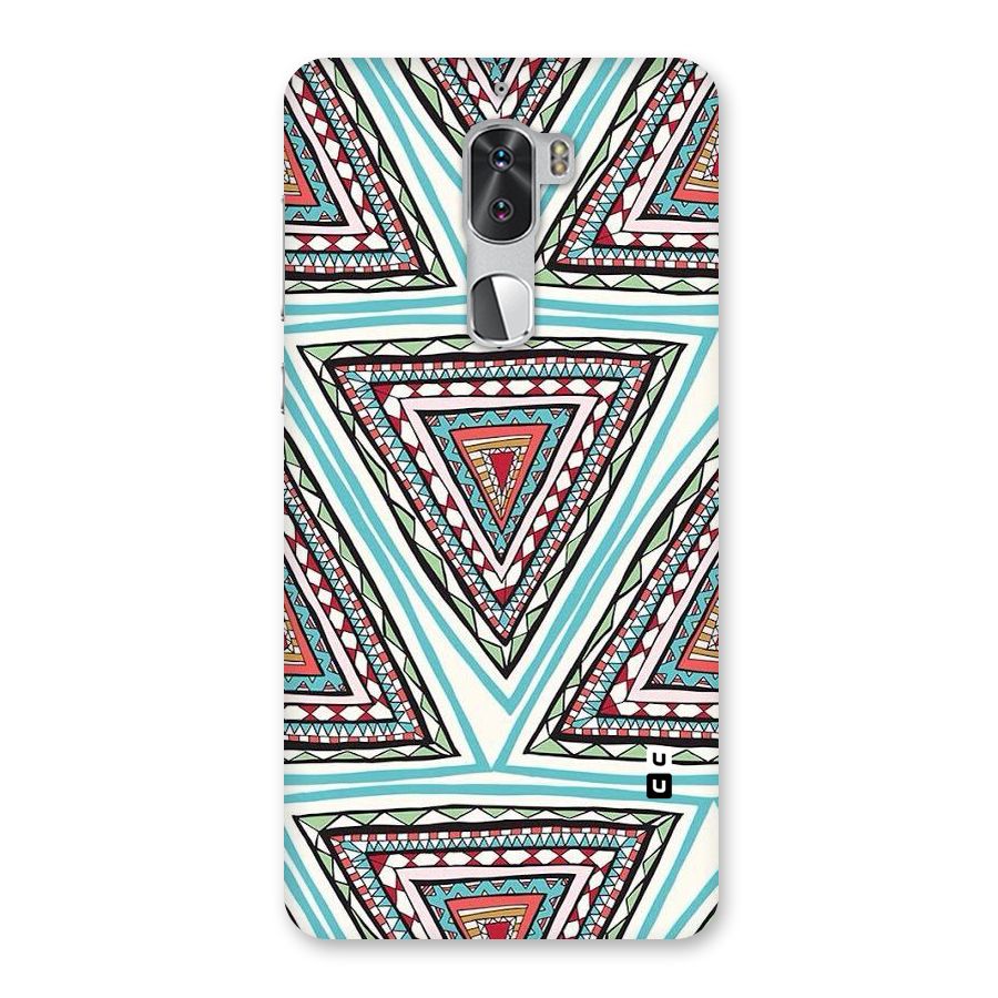 Triangle Abstract Mode Back Case for Coolpad Cool 1