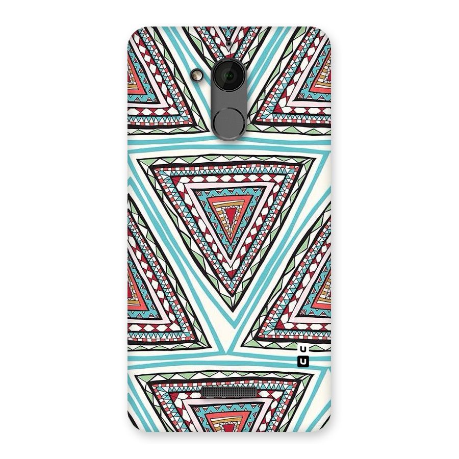 Triangle Abstract Mode Back Case for Coolpad Note 5