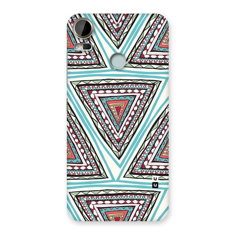 Triangle Abstract Mode Back Case for Desire 10 Pro