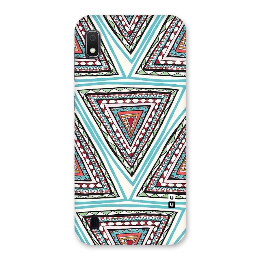 Triangle Abstract Mode Back Case for Galaxy A10