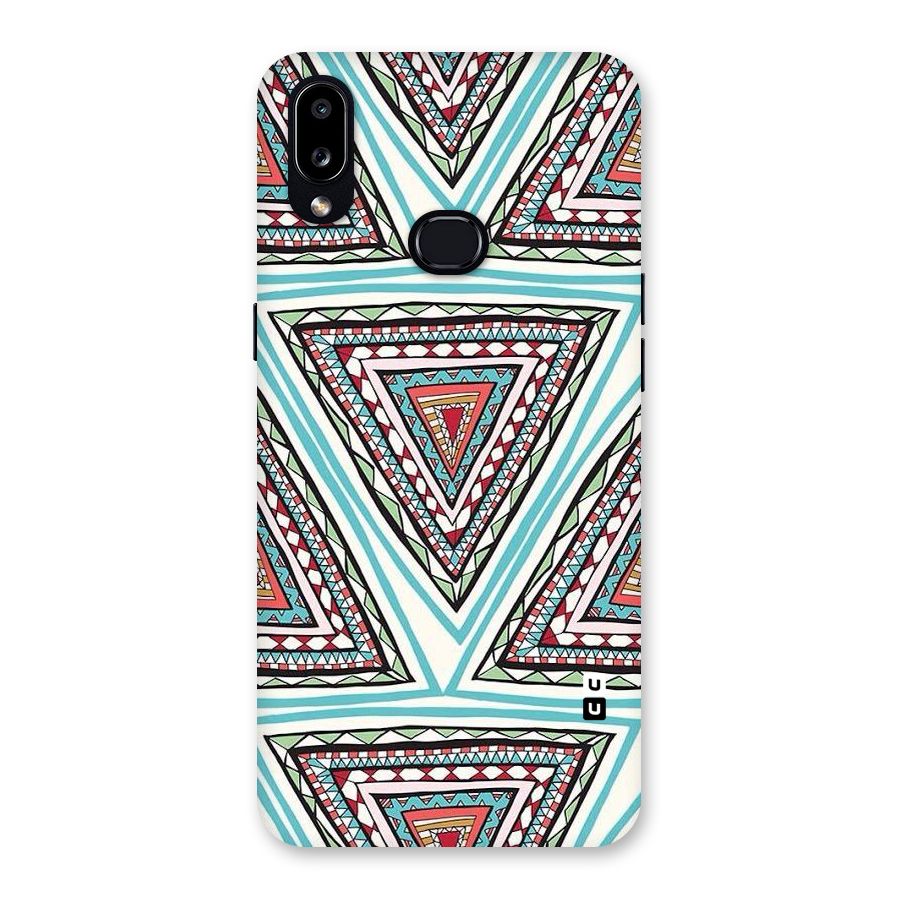 Triangle Abstract Mode Back Case for Galaxy A10s